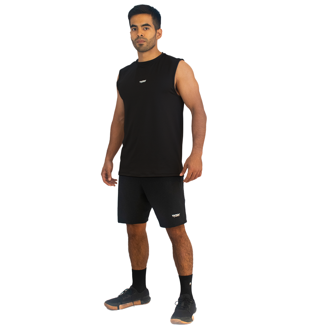 Camiseta de Entrenamiento sin Mangas Negra