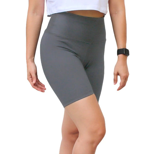 Biker Short Gris Oscuro