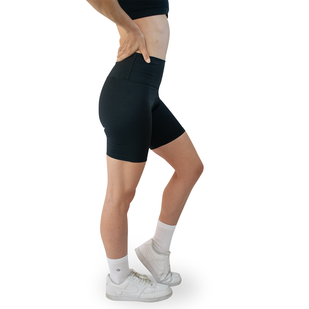 Short Biker Deportivo Negro - TFIT PRO 645