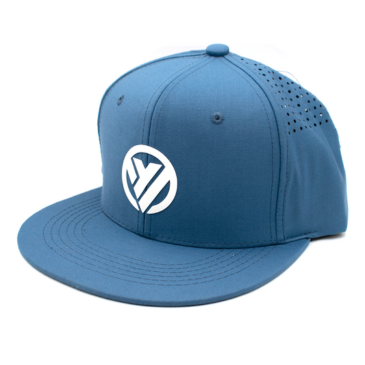 Gorra Snapback Azul Petróleo