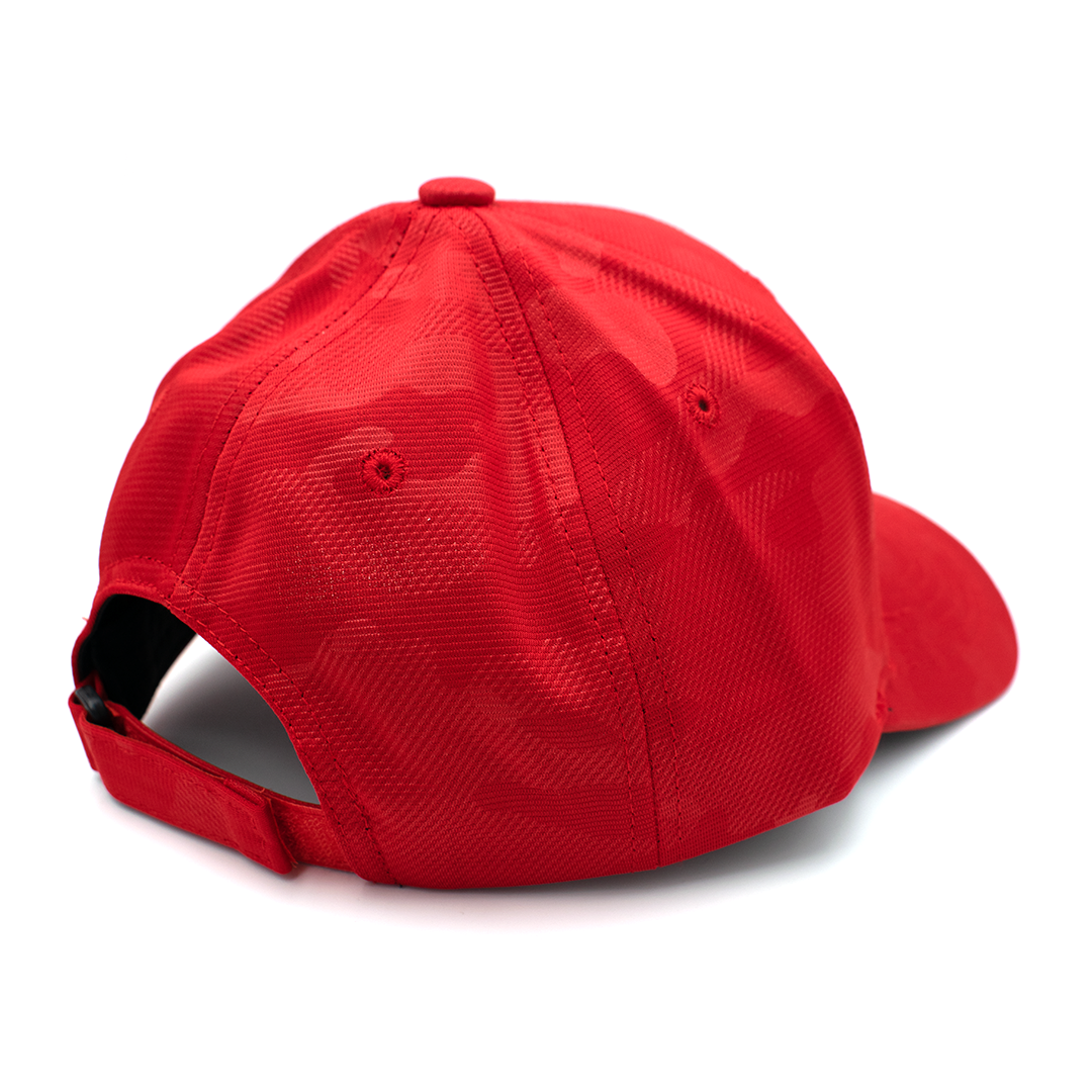 Gorra Camo Roja