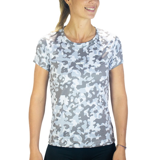 Camiseta de Entrenamiento Camo Gris