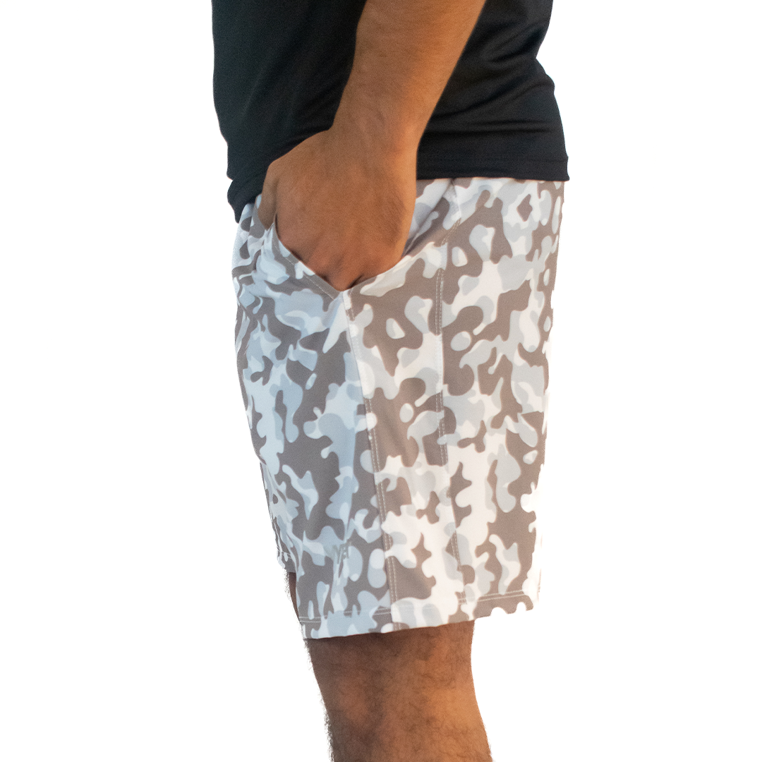 Short In Motion Camuflado Gris