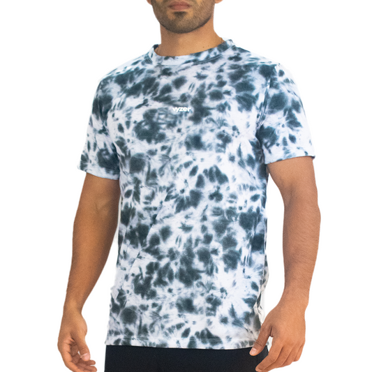 Camiseta Premium Fit Vyzer Tie Dye Gris